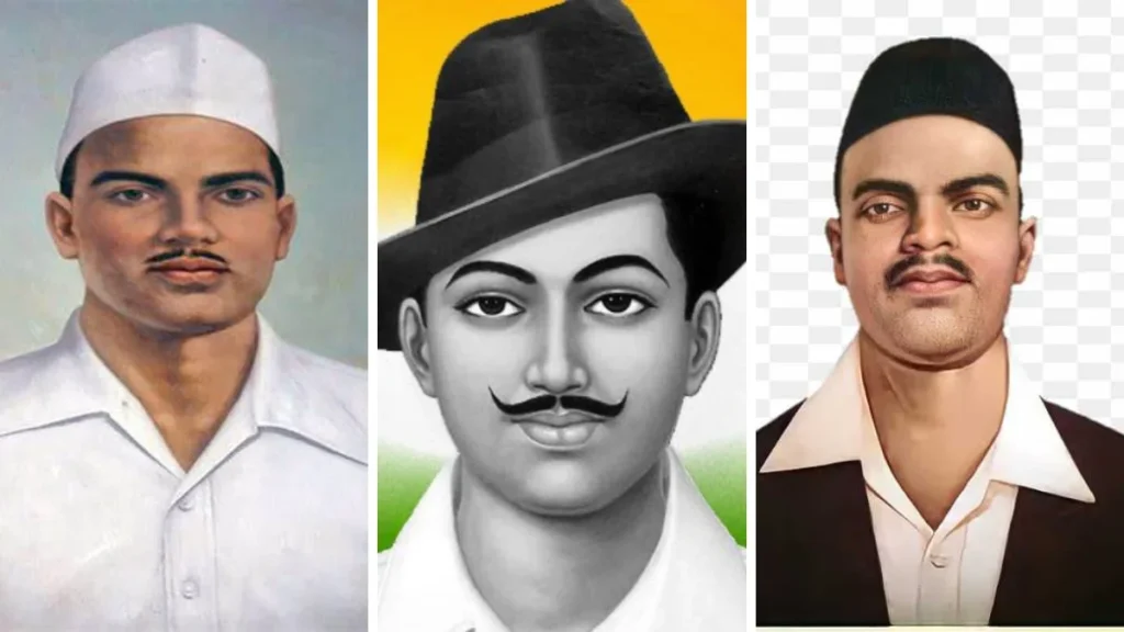 Bhagat Singh, Sukhdev, and Rajguru’s