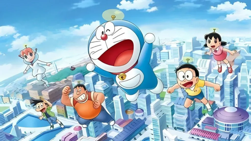 Doraemon popular cartoon show 